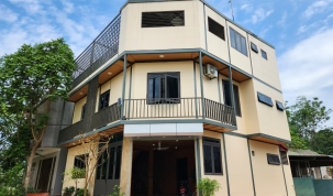 Nhà lắp ghép bê tông nhẹ 3 tầng siêu đẹp