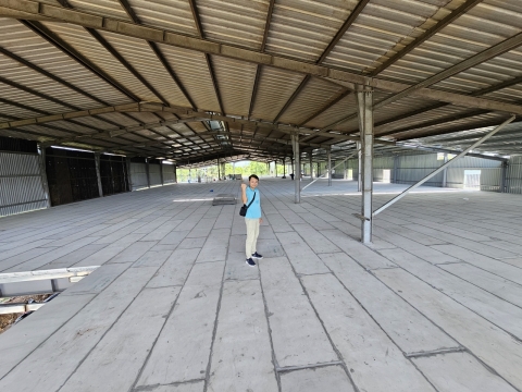 Sàn nhà xưởng 1600m2 tại Bắc Giang