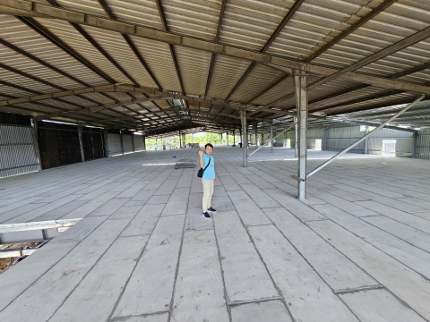 Sàn nhà xưởng 1600m2 tại Bắc Giang